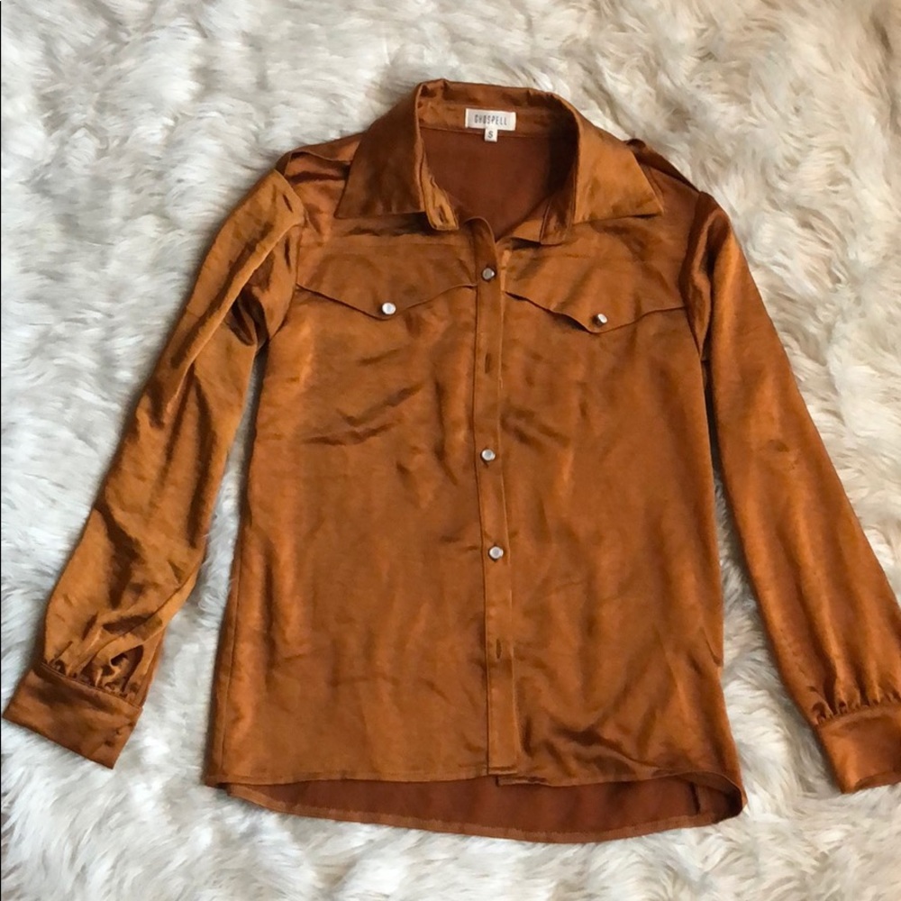Ghospell cowboy shine blouse